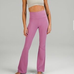 Lululemon Groove Nulu Super-High-Rise Flared Pant Regular length Velvet Dust